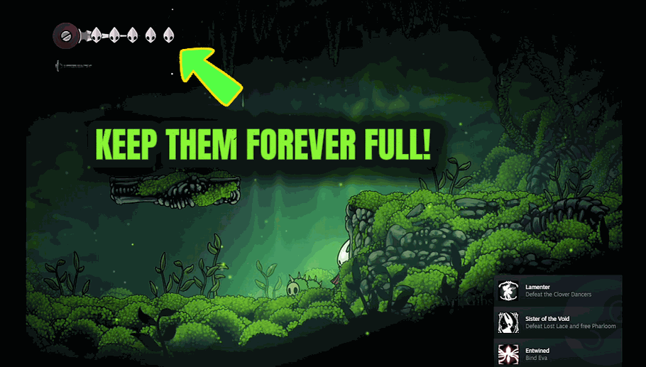 Hollow Knight: Silksong — Unbreakable (Infinite Health) (screenshot 2)